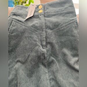 Top shop Corduroy A-line Midi Skirt